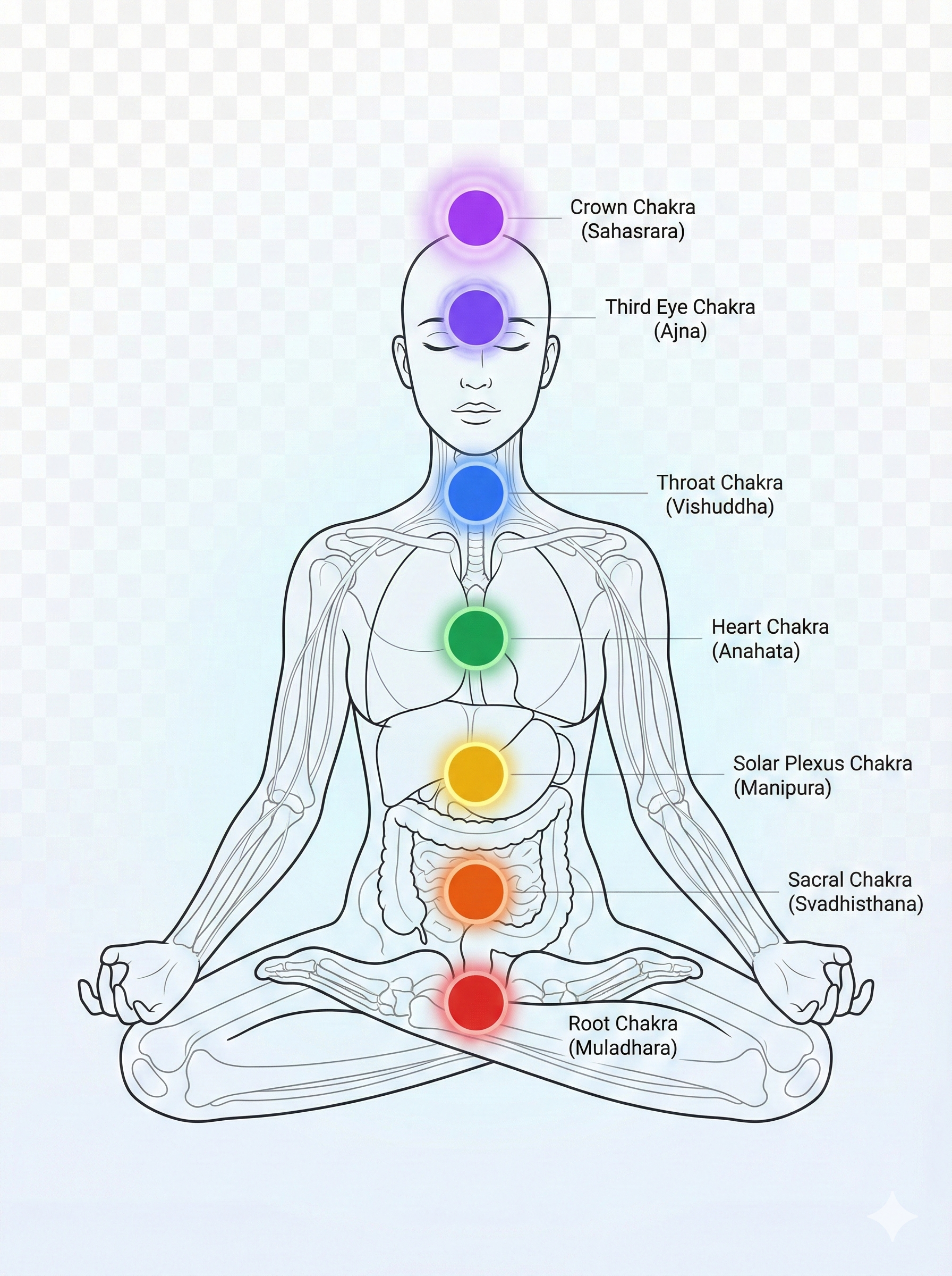 Chakras visualization
